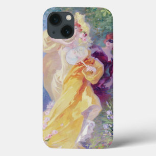 Funda Para iPhone 13 El dominó amarillo, diseño para una tapicería