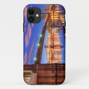 Funda Para iPhone 11 El East River, puente de Brooklyn, Manhattan
