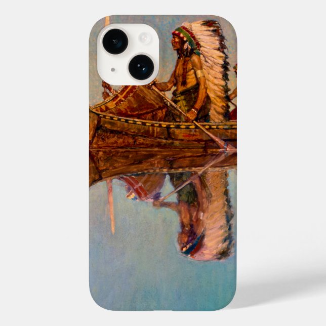 Funda De Case-Mate Para iPhone El entierro del agua de Newell Convers Wyeth (Reverso )
