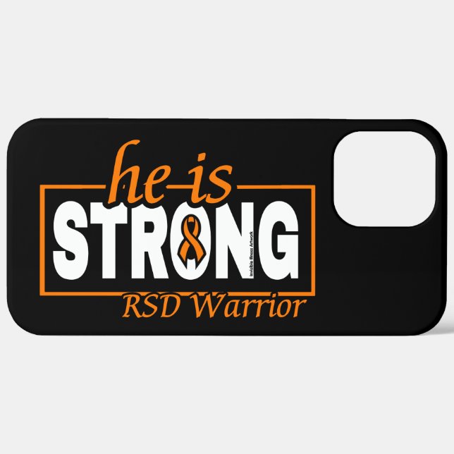 FUNDA DE Case-Mate PARA iPhone ÉL ES FUERTE...RSD (Reverso (Horizontal) )