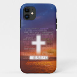 Funda Para iPhone 11 Él es Risen