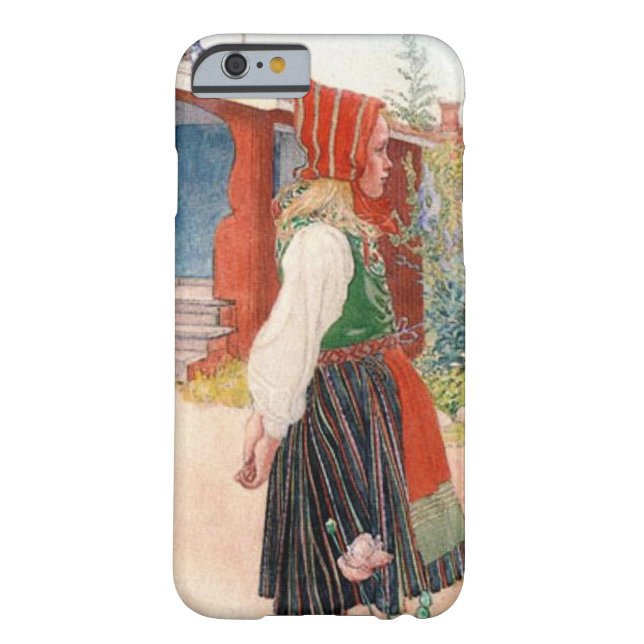 Funda De Case-Mate Para iPhone El escandinavo sueco casero de Falun Carl Larsson (Reverso)