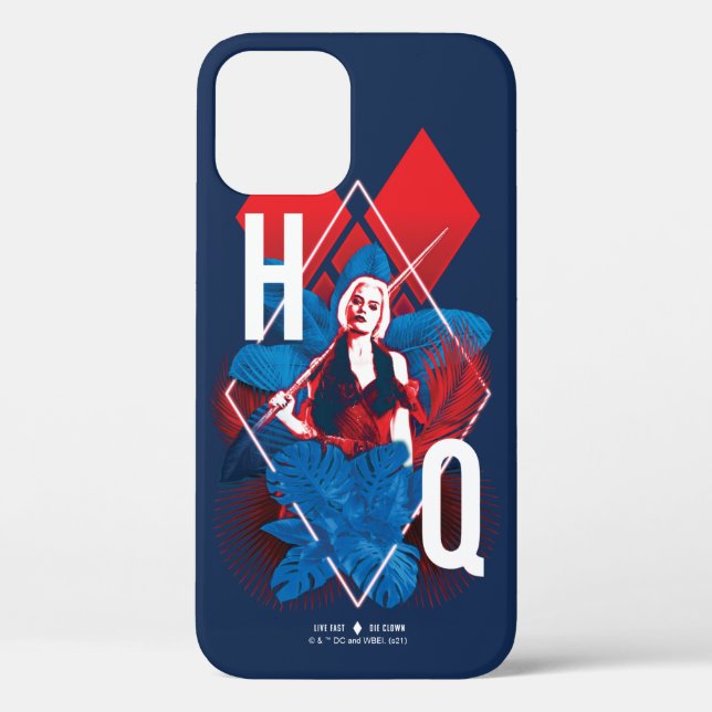 Funda De Case-Mate Para iPhone El escuadrón suicida | Harley Quinn Fern & Diamond (Reverso )