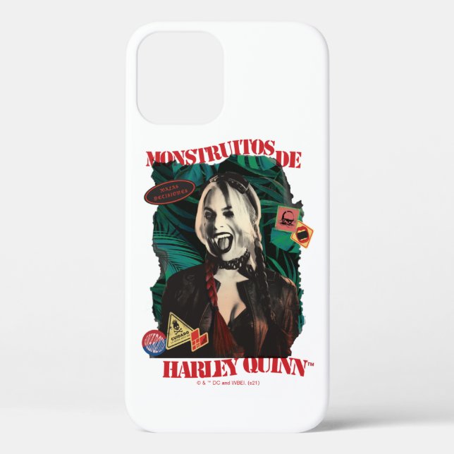 Funda De Case-Mate Para iPhone El escuadrón suicida | Harley Quinn Winking (Reverso )