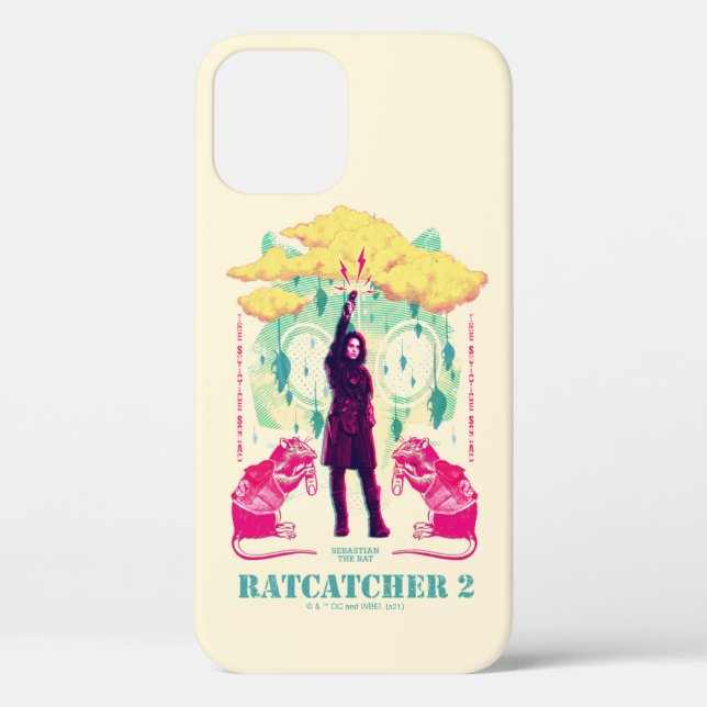 Funda De Case-Mate Para iPhone El escuadrón suicida | Ilustracion Ratcatcher 2 (Reverso )