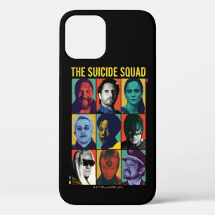 Funda Para iPhone 12 El escuadrón suicida   Retro Grid Con Amanda Walle