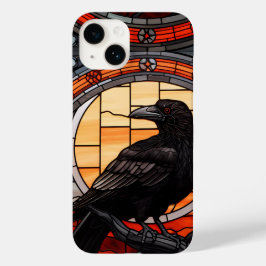 Funda Para iPhone 14 De Case-Mate El Espantador Vidrio Manchado Raven