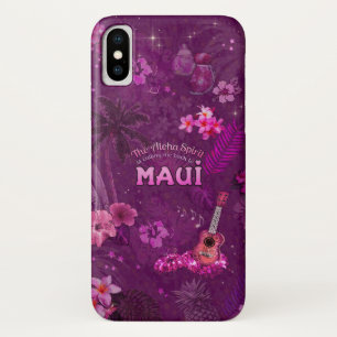 Funda Para iPhone X El Espíritu Aloha me está llamando de vuelta a Mau
