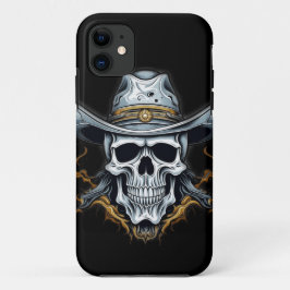 Funda Para iPhone 11 El esqueleto de Cowboy