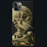 Funda Para iPhone 11 Pro Max El esqueleto Vincent Van Gogh con un cigarrillo en<br><div class="desc">Esqueleto de Vincent Van Gogh con estuche de teléfono de Bella Artes de época quemada</div>