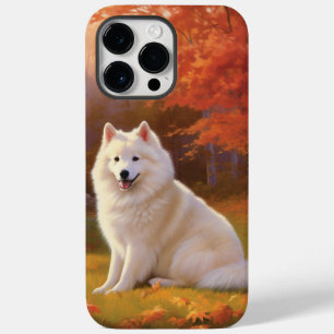 Funda Para iPhone 14 Pro Max De Case-Mate El esquimal americano en las hojas de otoño se ins