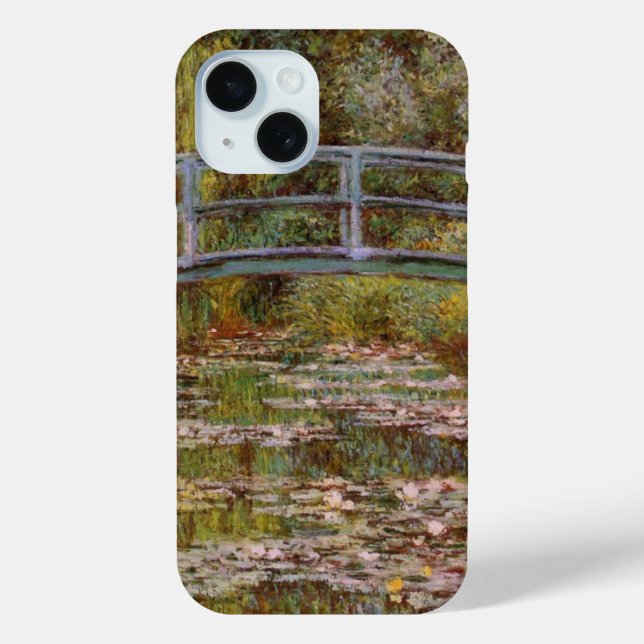 Funda De Case-Mate Para iPhone El estanque acuático de Claude Monet (Reverso )