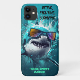 Funda Para iPhone 11 El estuche de Iphone de Tourette para luchar contr
