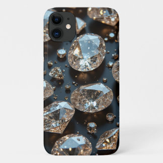 Funda Para iPhone 11 El estuche Diamond iPhone se ve como un verdadero 