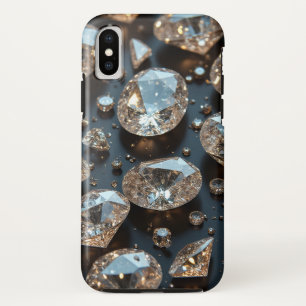 Funda Para iPhone XS El estuche Diamond iPhone se ve como un verdadero 