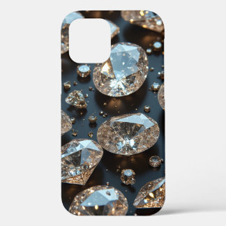 Funda Para iPhone 12 El estuche Diamond iPhone se ve como un verdadero 