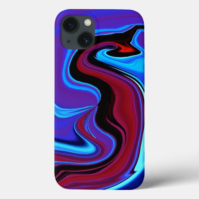 Funda De Case-Mate Para iPhone El estuche para iPad abstract del Dragón Rojo (Reverso)