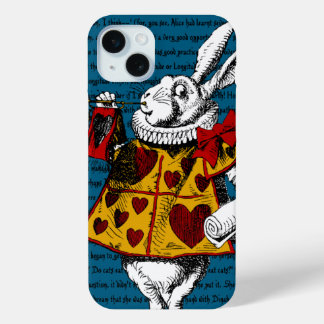 Funda Para iPhone 15 Mini El estuche para iPhone de Conejo Blanco de apenas 