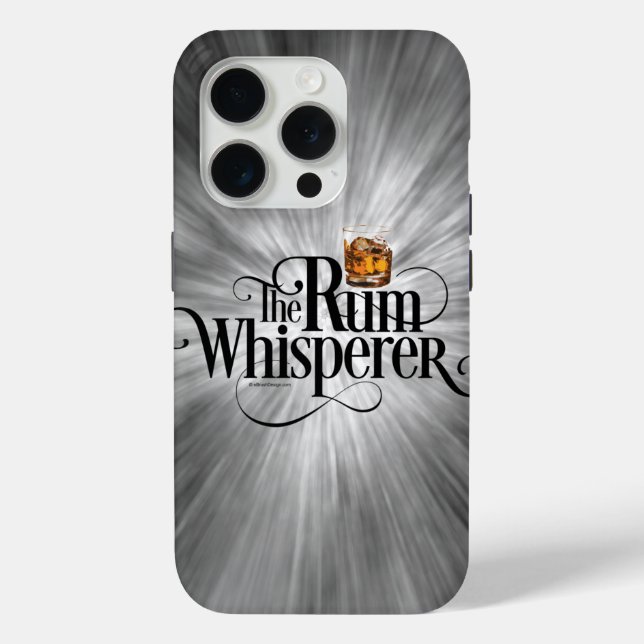 Funda De Case-Mate Para iPhone El estuche para iPhone Rum Whisperer Funda-Mate (Reverso )