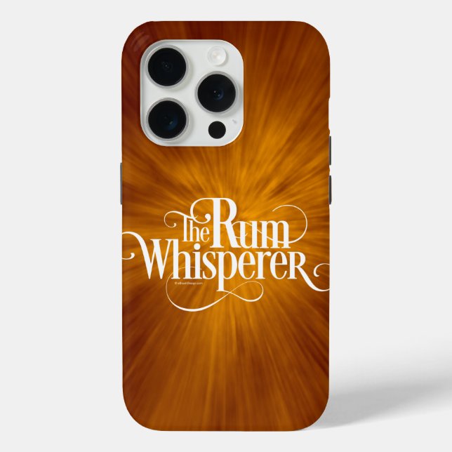 Funda De Case-Mate Para iPhone El estuche para iPhone Rum Whisperer Funda-Mate (Reverso )