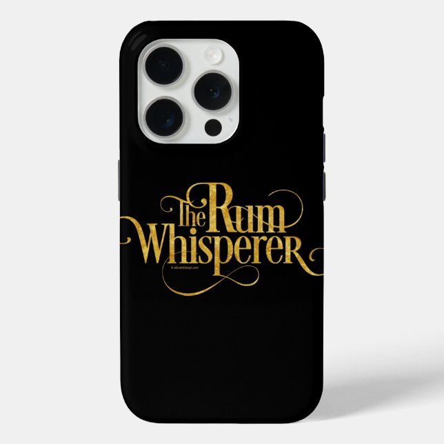 Funda De Case-Mate Para iPhone El estuche para iPhone Rum Whisperer Funda-Mate (Reverso )
