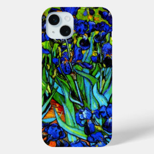 Funda Para iPhone 15 Mini El famoso cuadro de Van Gogh, Irises,