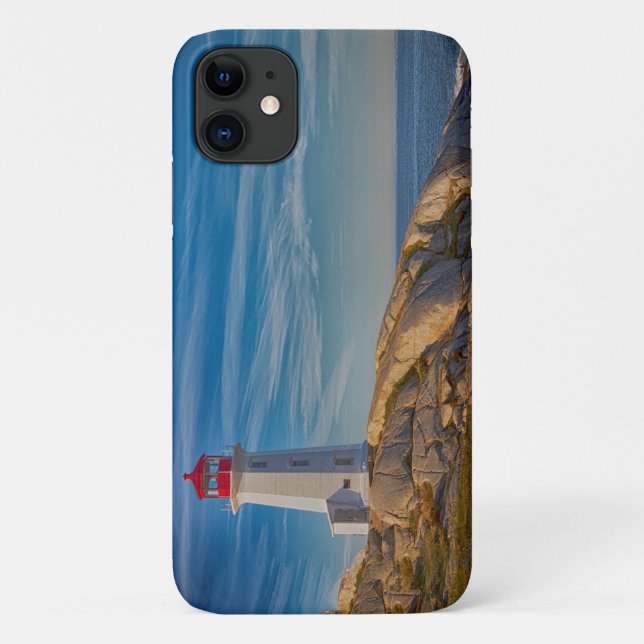Funda De Case-Mate Para iPhone El faro de la ensenada de Peggy (Reverso)