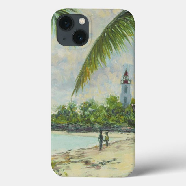 Funda De Case-Mate Para iPhone El faro Zanzíbar 1995 (Reverso)