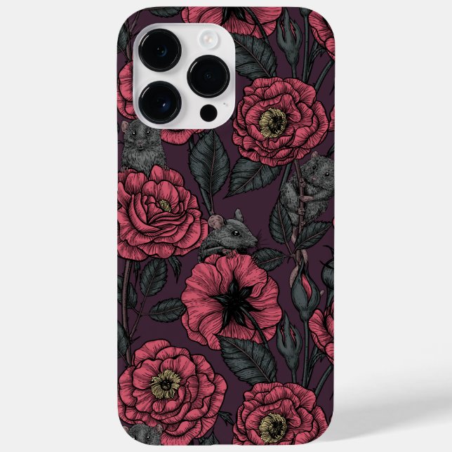 Funda De Case-Mate Para iPhone El fiesta de ratones (Reverso)