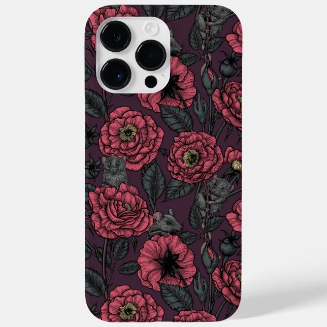 Funda De Case-Mate Para iPhone El fiesta de ratones (Reverso)