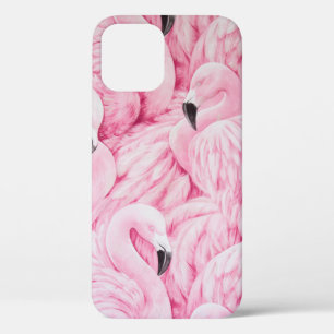 FUNDA PARA iPhone 12 EL FLAMINGO ESTÁ EN TODAS PARTES