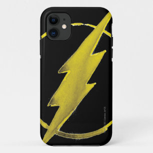 Funda Para iPhone 11 El Flash   Emblema del pecho amarillo