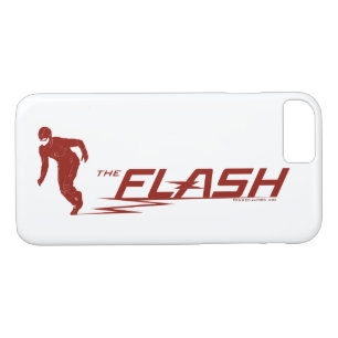 Funda Para iPhone 8/7 El Flash   Logotipo del nombre del superhéroe