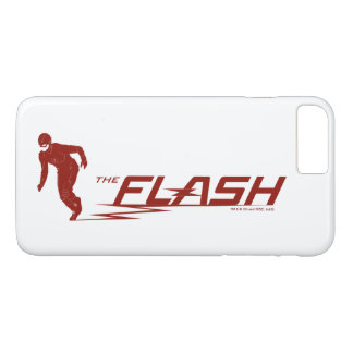 Funda Para iPhone 8 Plus/7 Plus El Flash | Logotipo del nombre del superhéroe