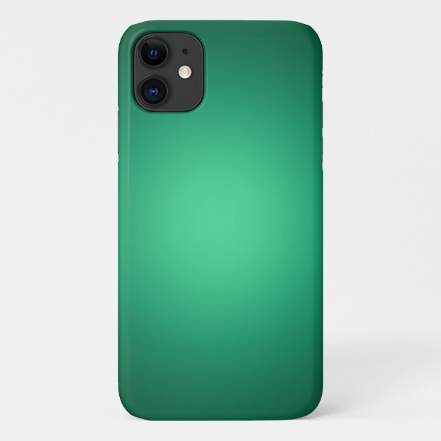 Funda De Case-Mate Para iPhone El foco blanco en el verde (Reverso)