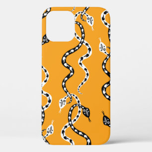 Funda Para iPhone 12 El fondo inmaculado de las serpientes decorativas