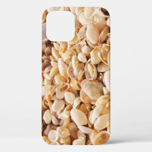 Funda Para iPhone 12 El fondo texturizado de verano en Sea Beach Shell