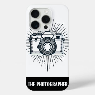 Funda Para iPhone 15 Pro El Fotógrafo Minimal Tarot Estilo Fotografía