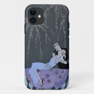 Funda Para iPhone 11 El fuego, ilustracion para los "Fetes Galantes"