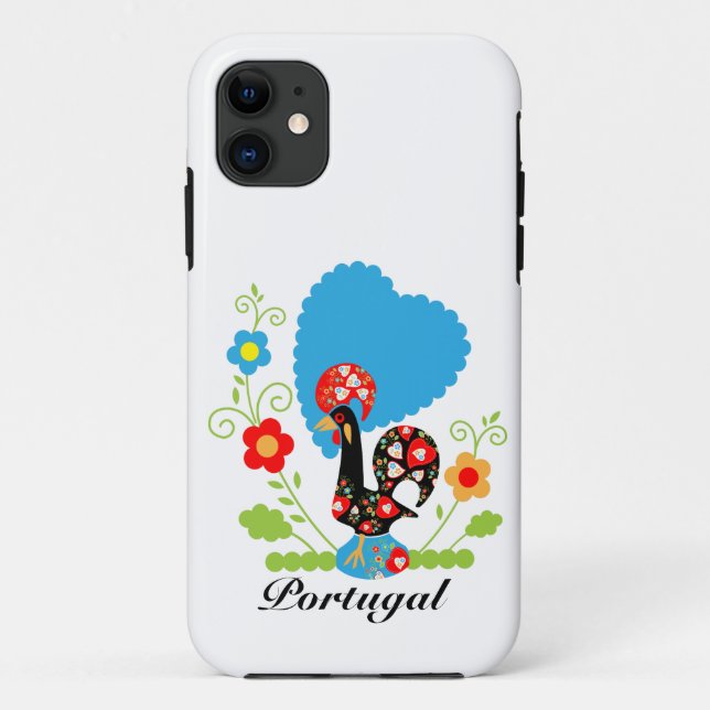 Funda De Case-Mate Para iPhone El gallo portugués (Reverso)