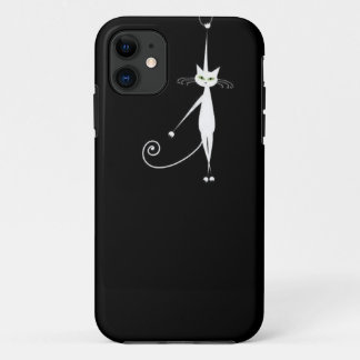 Funda Para iPhone 11 El gatito banal colgó la caja de Barely There para