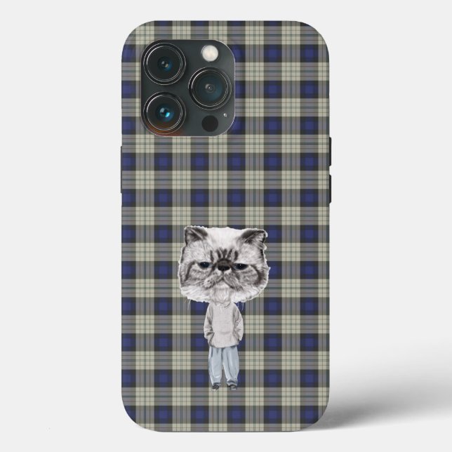 Funda De Case-Mate Para iPhone El gato (Reverso )