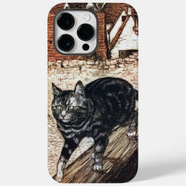 Funda Para iPhone 14 Pro Max De Case-Mate El gato de cuentos de hadas de Arthur Rackham Grim
