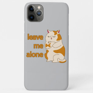 Funda Para iPhone 11 Pro Max El gato gordo de Moody me deja solo