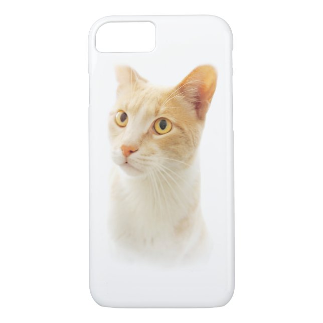 Funda De Case-Mate Para iPhone El gato pequeño de Blondie se pregunta (Reverso)