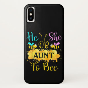 Funda Para iPhone X El género revela lo que será - regalo para la tía