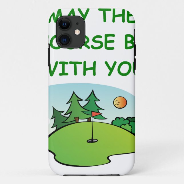 Funda De Case-Mate Para iPhone el golfing (Reverso)