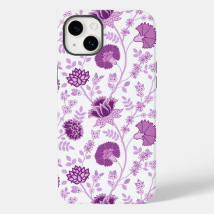 Funda Para iPhone 14 Plus De Case-Mate El gran patrón floral jacobino se pudre en blanco