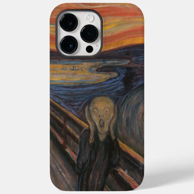 Funda De Case-Mate Para iPhone El grito de Munch (Reverso )