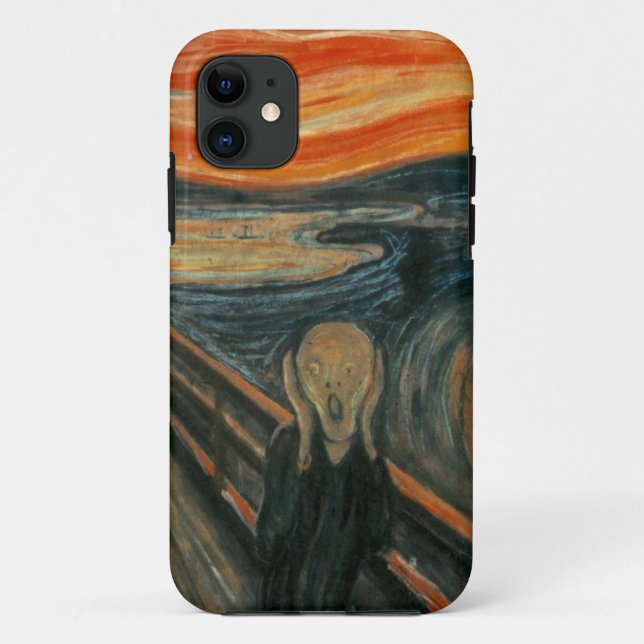 Funda De Case-Mate Para iPhone El Grito - Edvard Munch (Reverso)